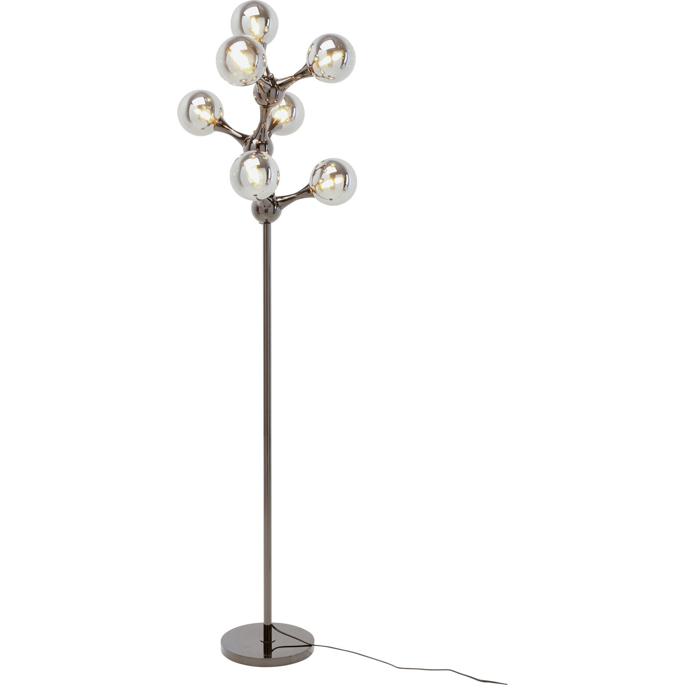 Светильник напольный Atomic Balls Smoke 174cm KARE 57188