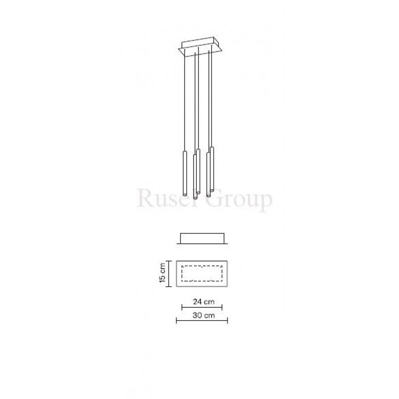 Подвесной светильник Fabbian MULTISPOT TOOBY F32 A07 00