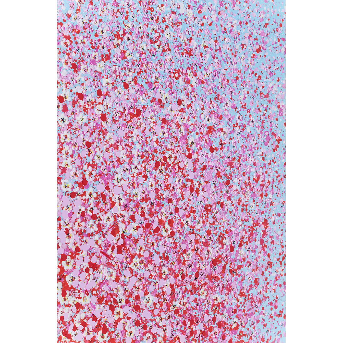 Картина на холсте Flower Boat Blue Pink 30x40cm KARE 57872