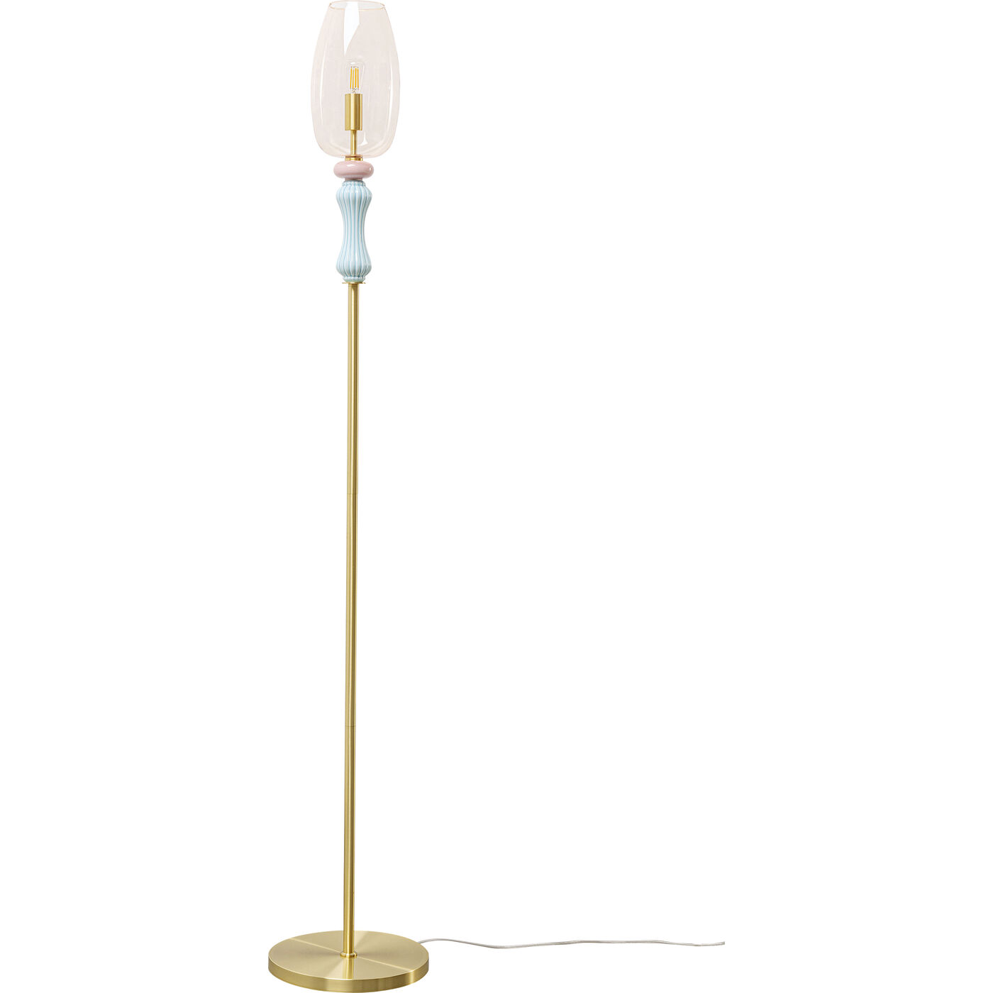Светильник напольный Allegra Gold 165cm KARE 57144