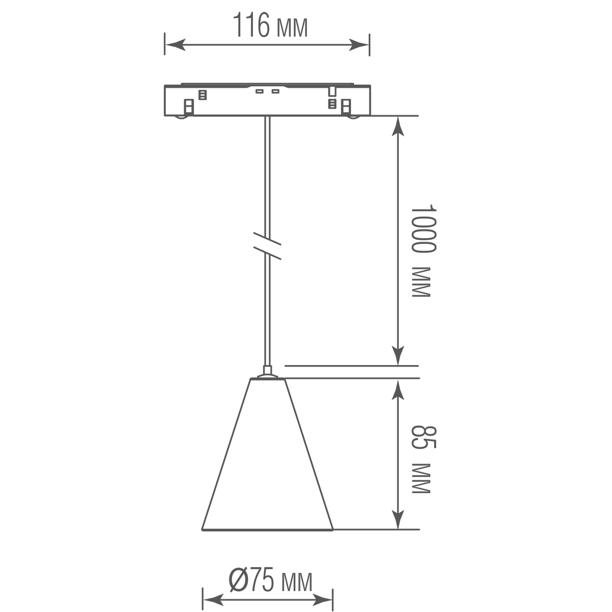 Светодиодный светильник Donolux DL20297WW5WS