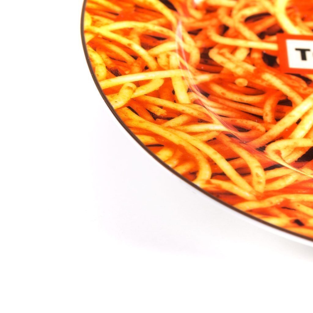 Тарелка Seletti Spaghetti Gold Border 16933
