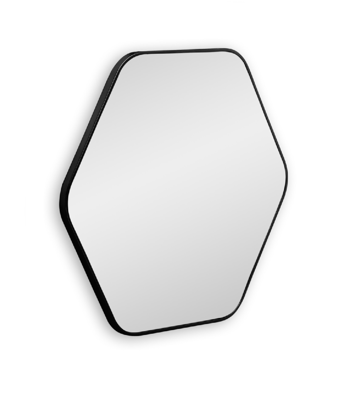Hexagon S Black Зеркало в тонкой раме Smal Art-Zerkalo SM154BL