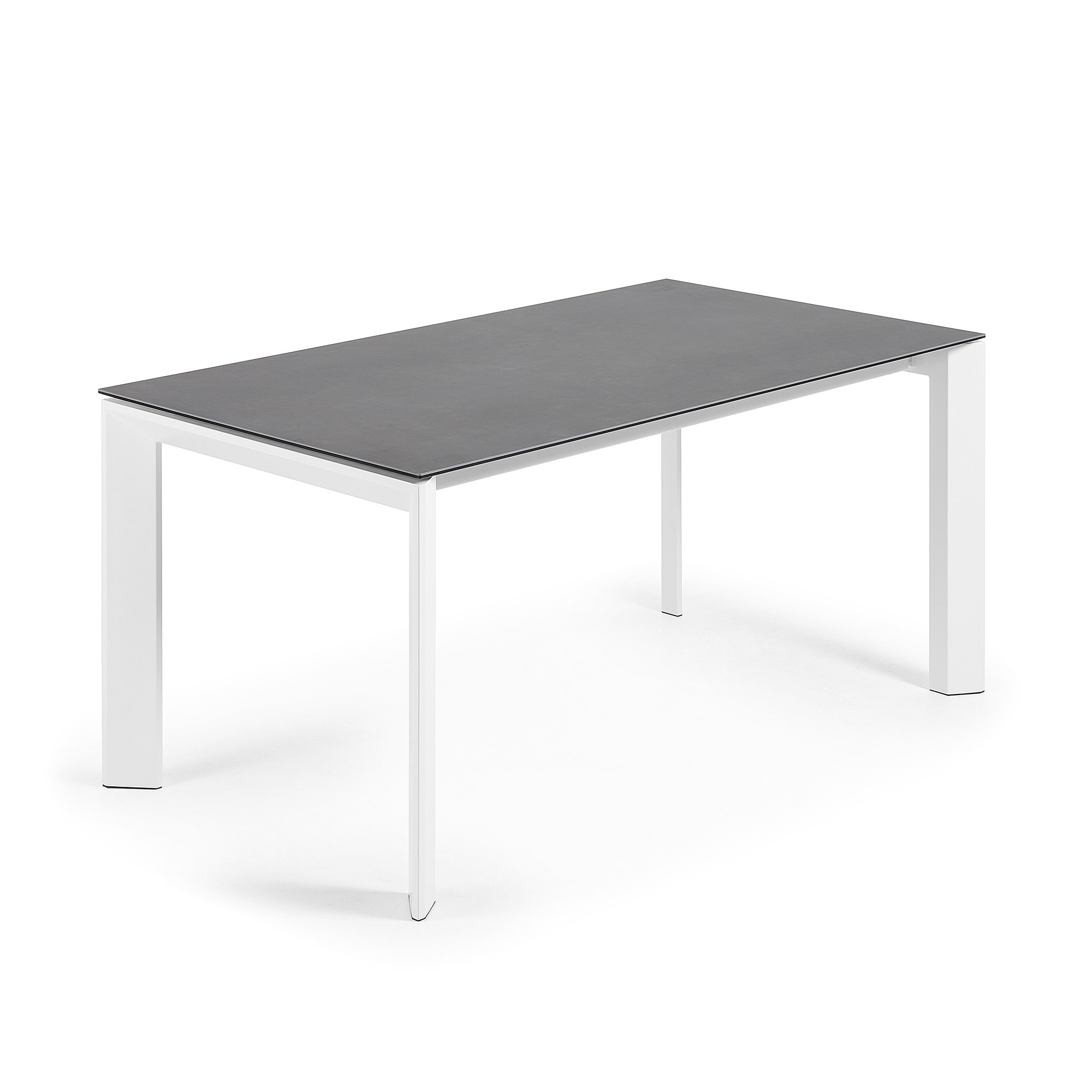 Стол Atta 160 (220) x90 белый керамический La Forma (ex Julia Grup)