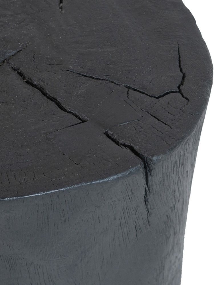 Столик акцентный из дерева суара Glasar 72309-BLAC