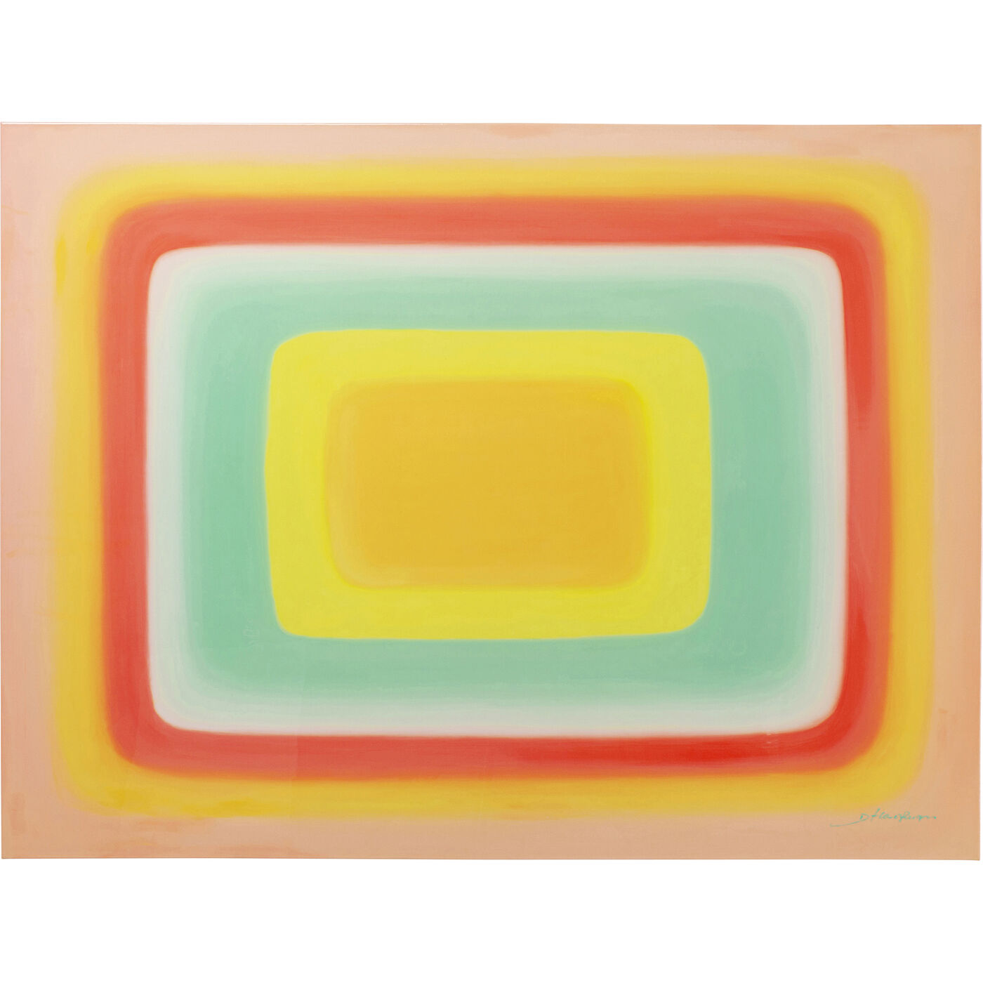 Картина Tendency Yellow 120x160cm KARE 56702