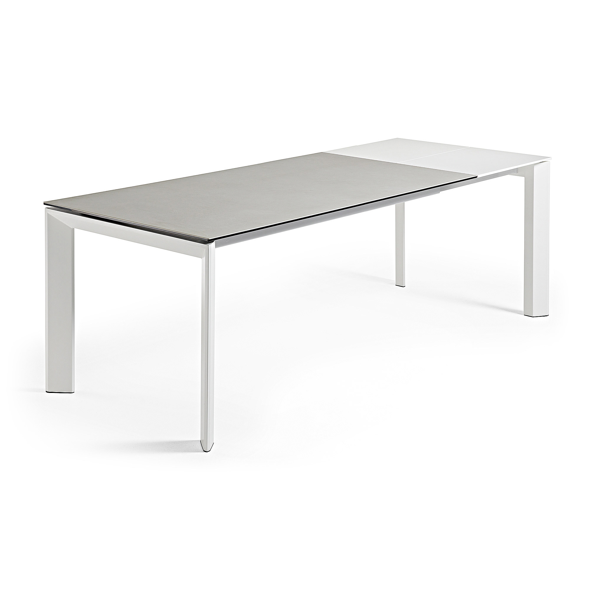 Стол Atta 160 (220) x90 белый керамика La Forma (ex Julia Grup)