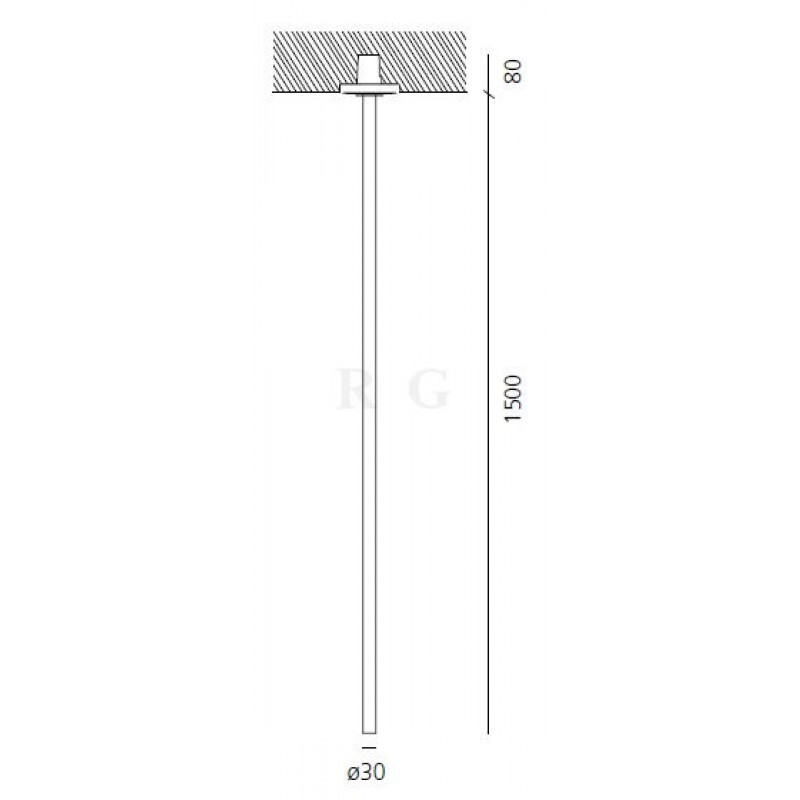 Потолочный светильник Artemide Iosif LED Red
