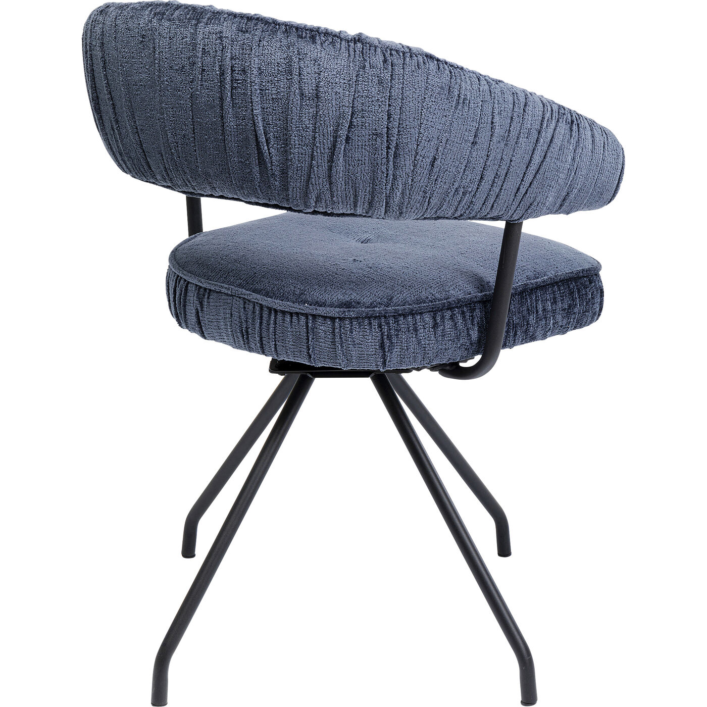 Стул вращающийся Arabella Blue KARE 87359