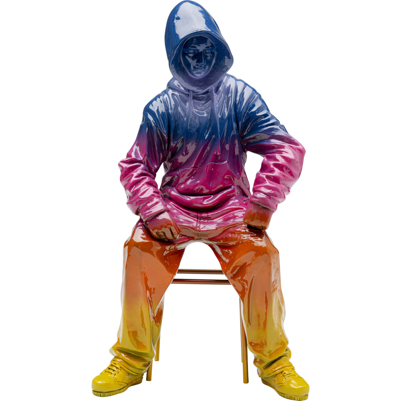 Фигура декоративная Street Art Boy Rainbow 36cm KARE 56927