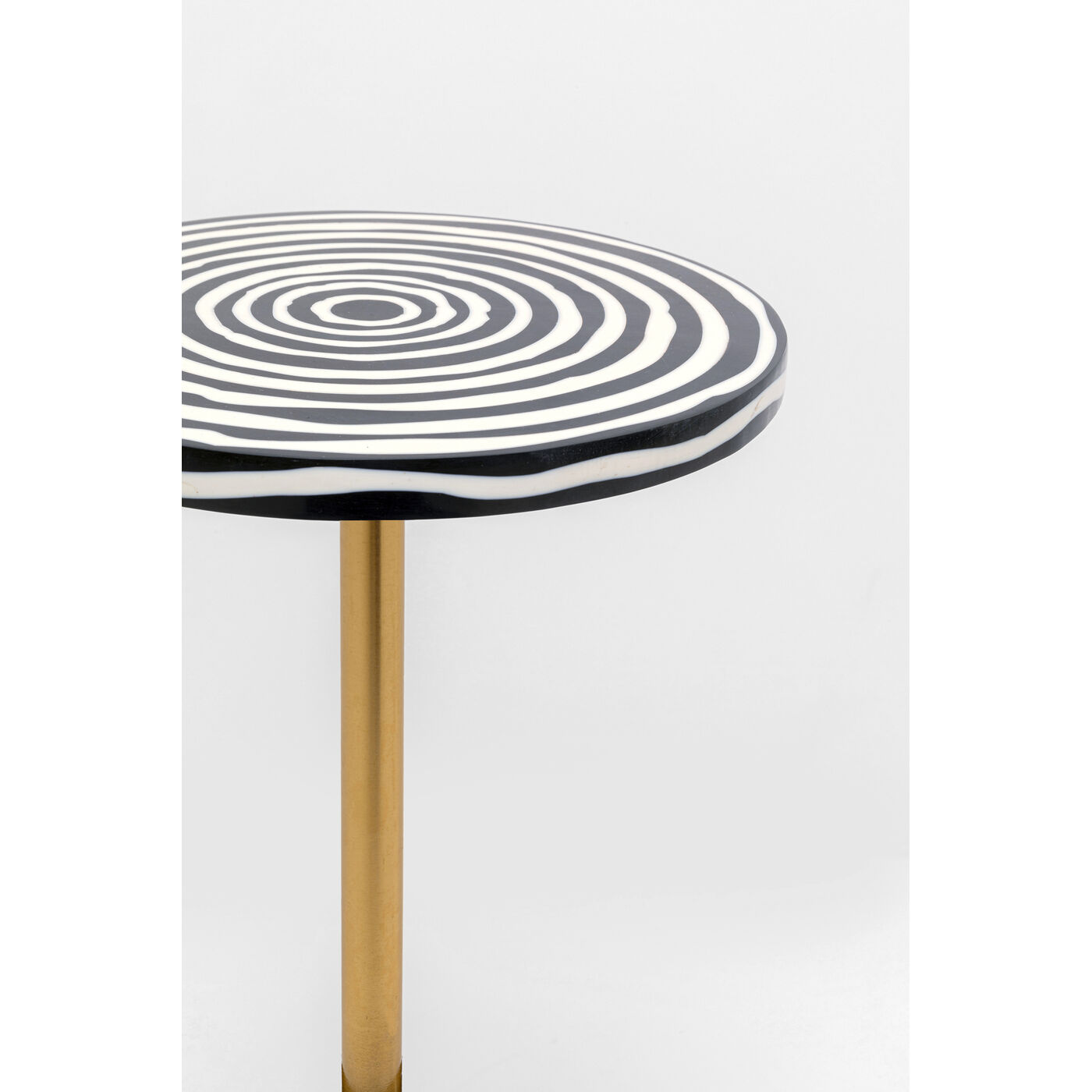 Приставной стол Domero Swirl Ø25cm KARE 70327