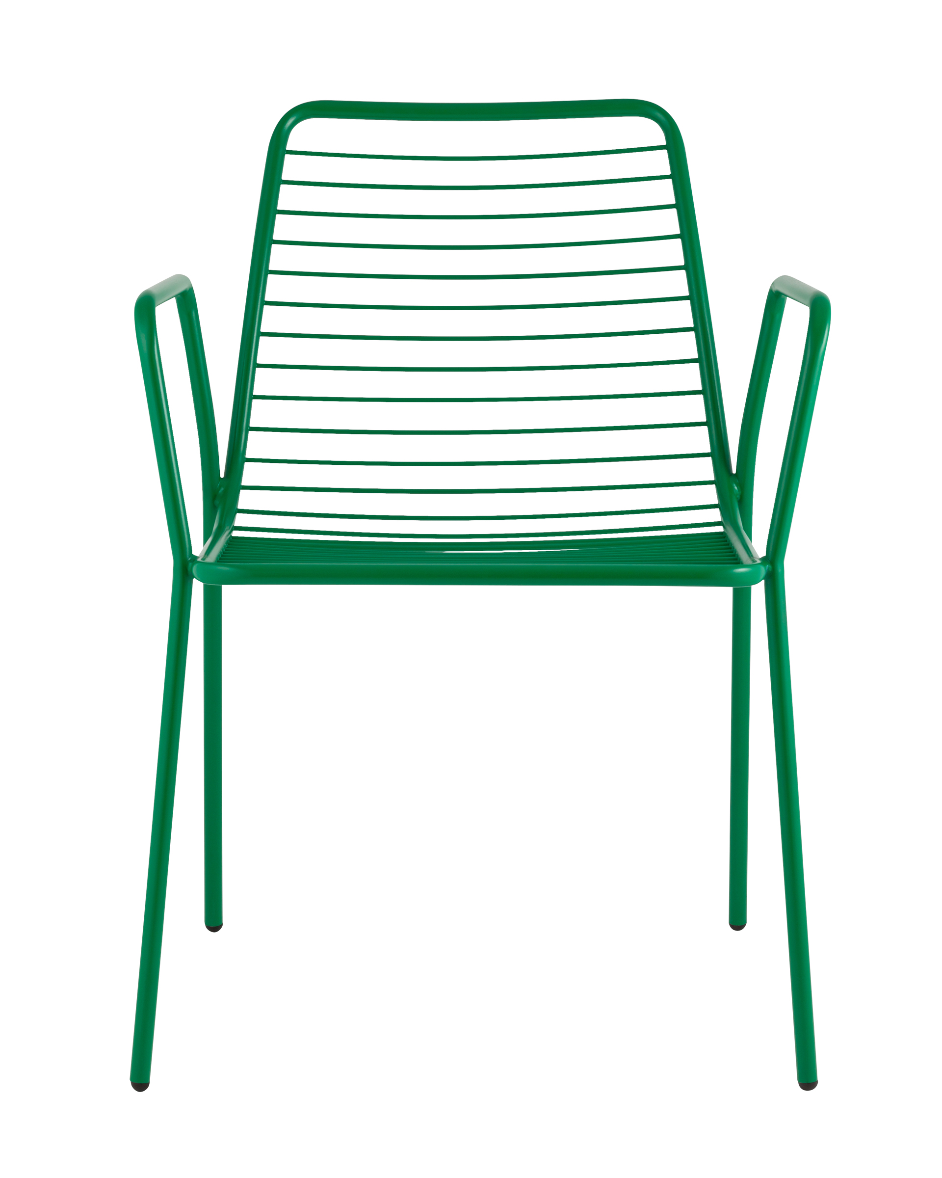 Стул с подлокотниками Дели металл зеленый Stool Group