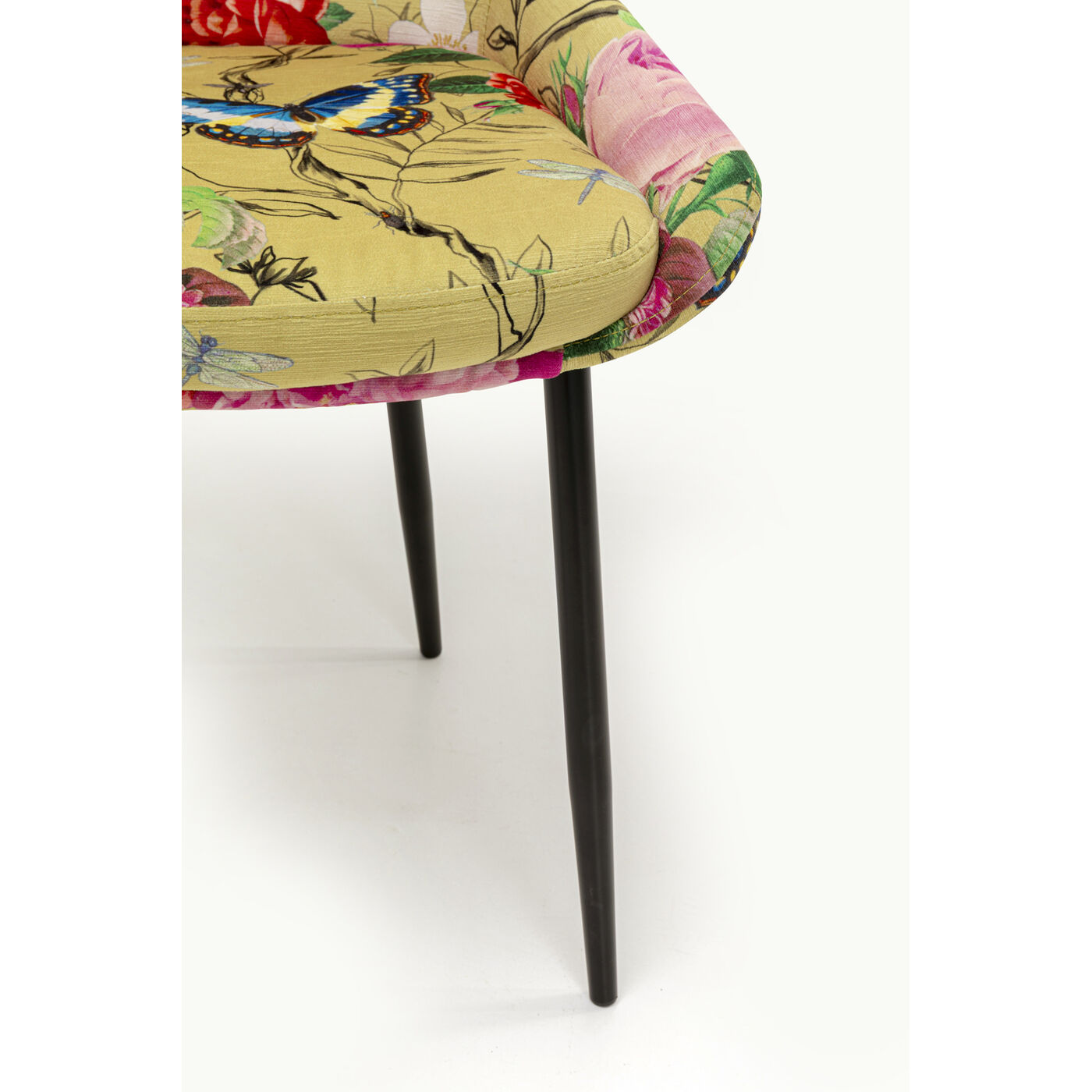 Стул East Side Flower Fever Yellow KARE 71131