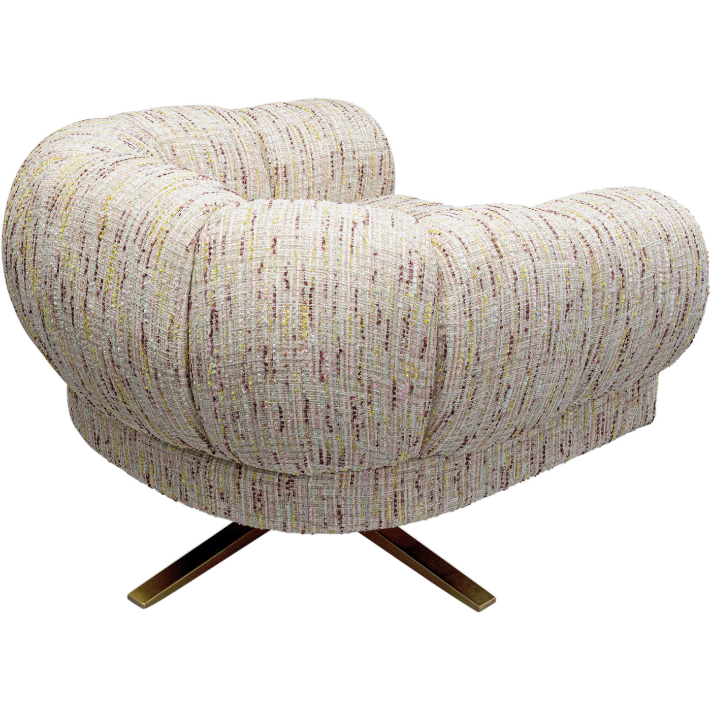 Кресло вращающееся Janno Beige KARE 87893