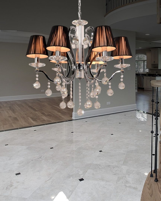 Подвесная люстра Lumina Deco LDP 8033-6 BK