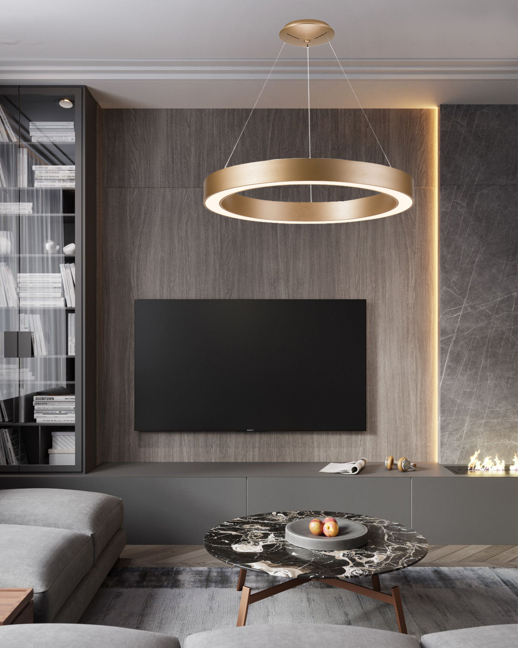 Люстра Milosh tendence 0688CL-60GD