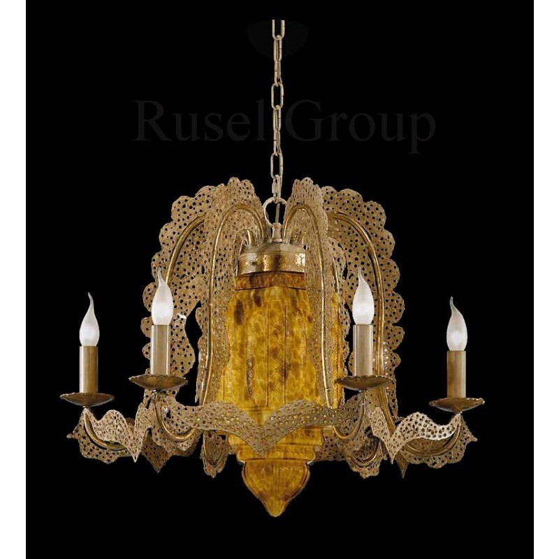 Подвесной светильник MM Lampadari ROCOCO 6857/6+1