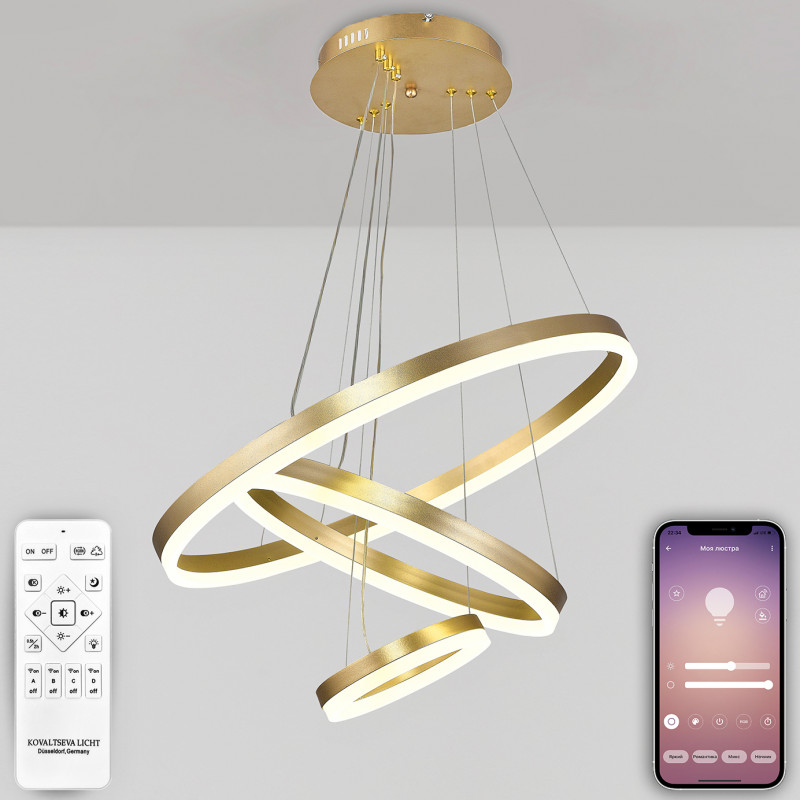Подвесная люстра Natali Kovaltseva LED LAMPS 81279