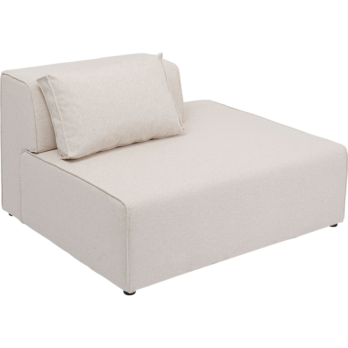 Оттоманка правосторонняя Infinity Ottomane Semi Elements Cream Right KARE 86256