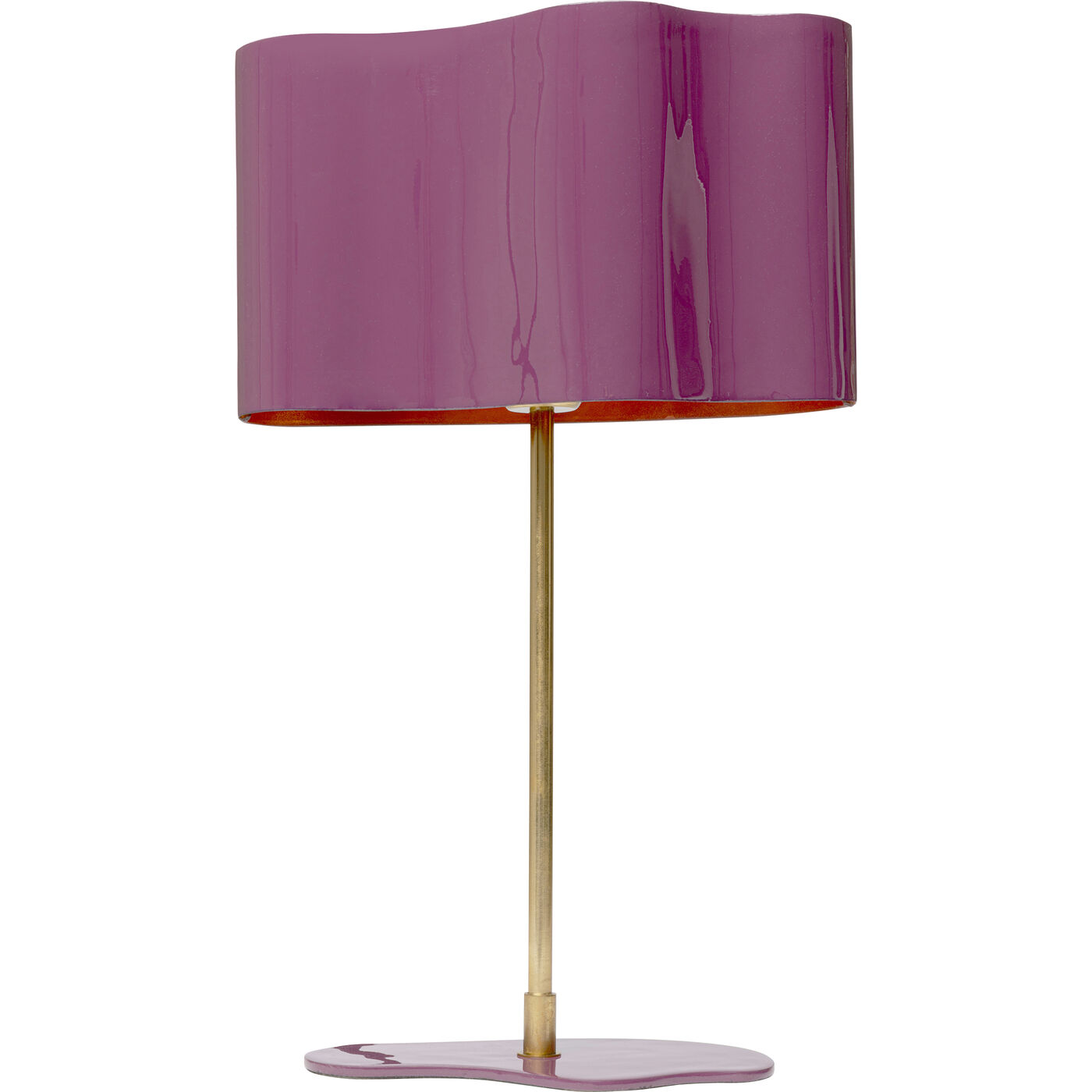 Светильник настольный Cloudy Oval Plum 49cm KARE 56515