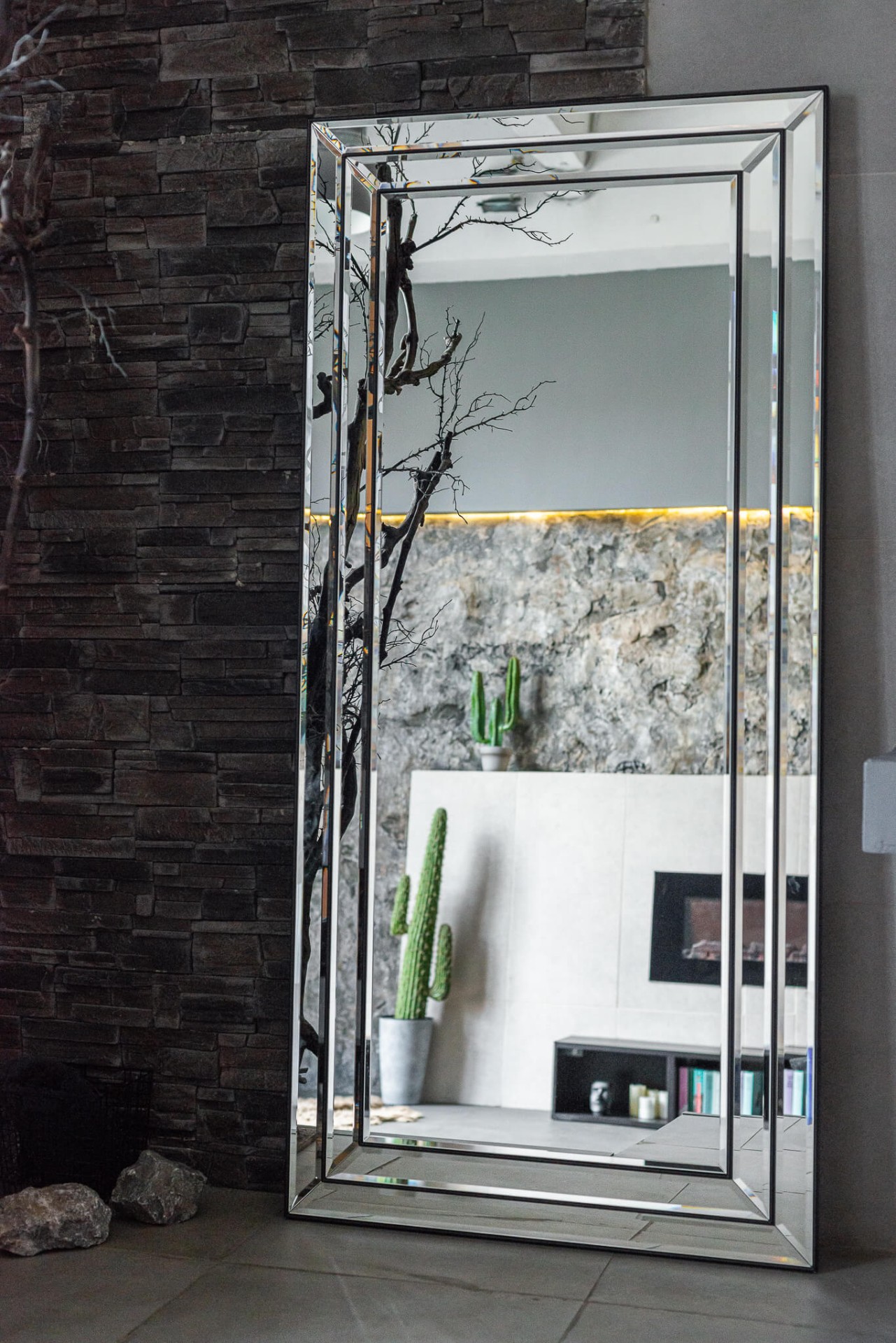 Зеркало BountyHome Ruiz Black mv214-black