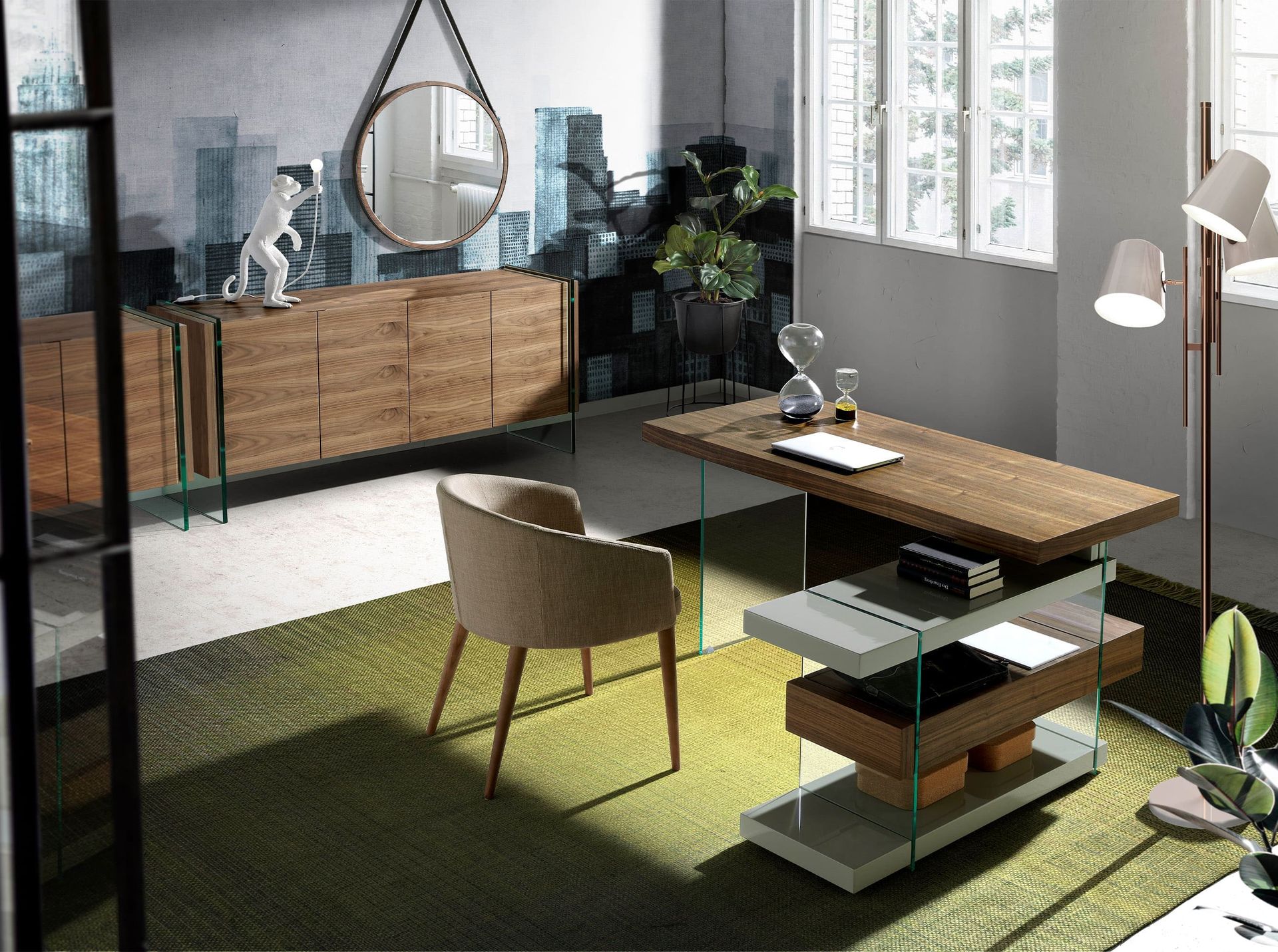 Стол письменный Decora 978OT /3003 орех Angel Cerda