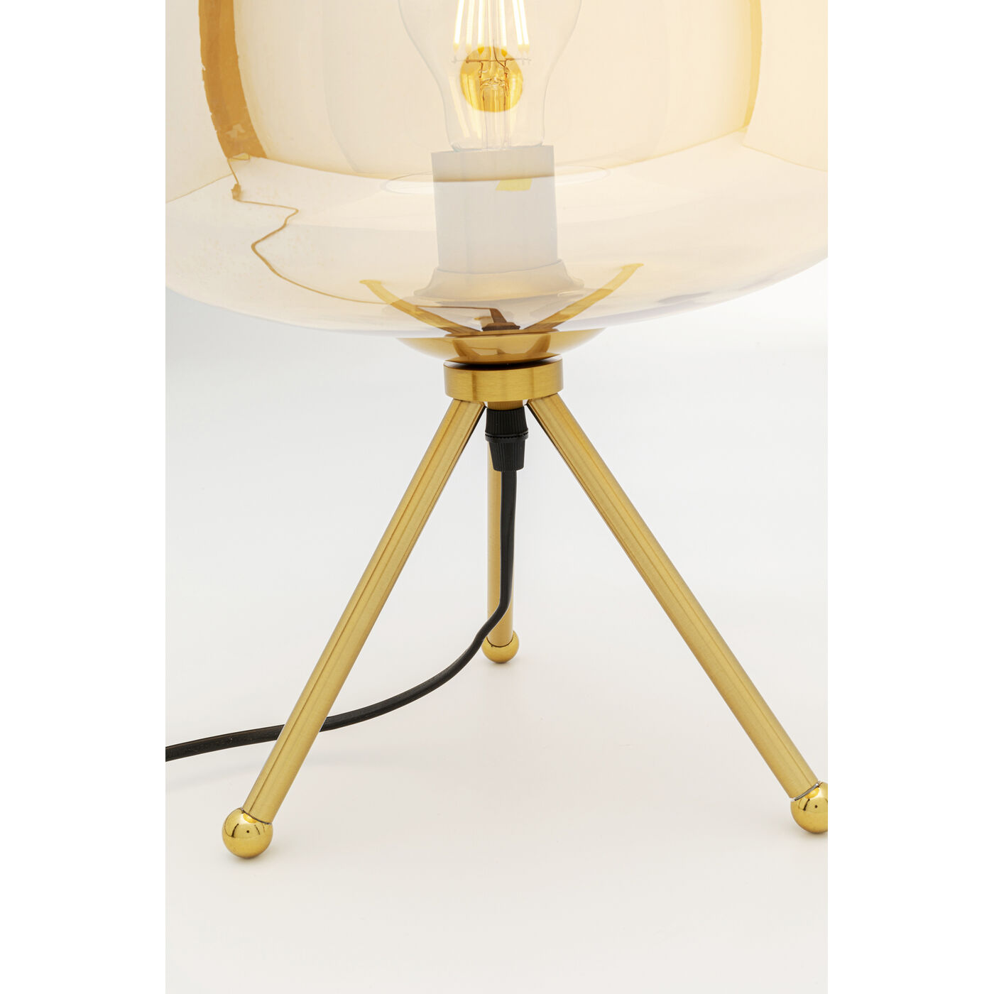 Светильник настольный Sphere Amber 43cm KARE 56697