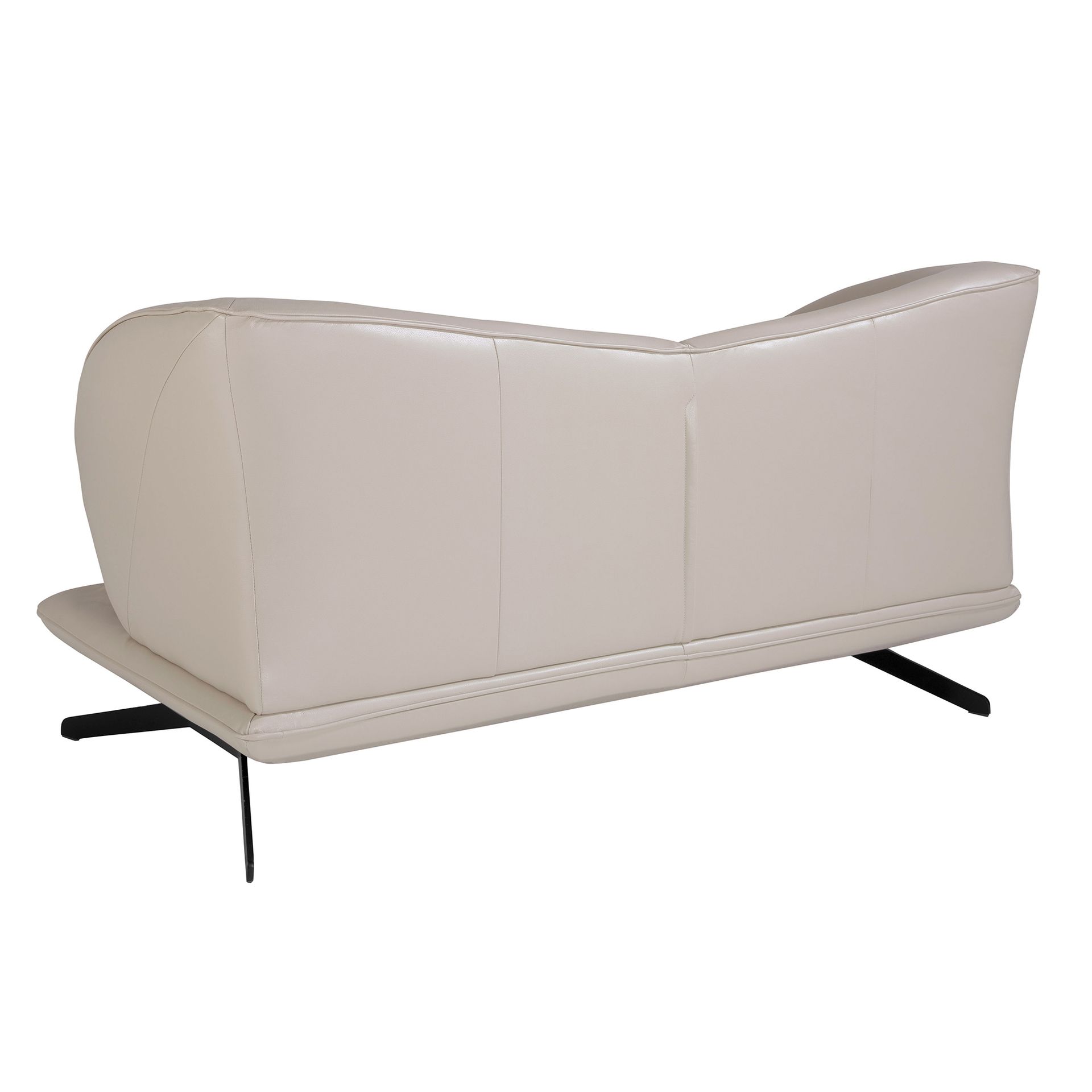Диван 2-х местный 6145/KF2157-2P-M5652 кожаный с декоративными подушками Angel Cerda