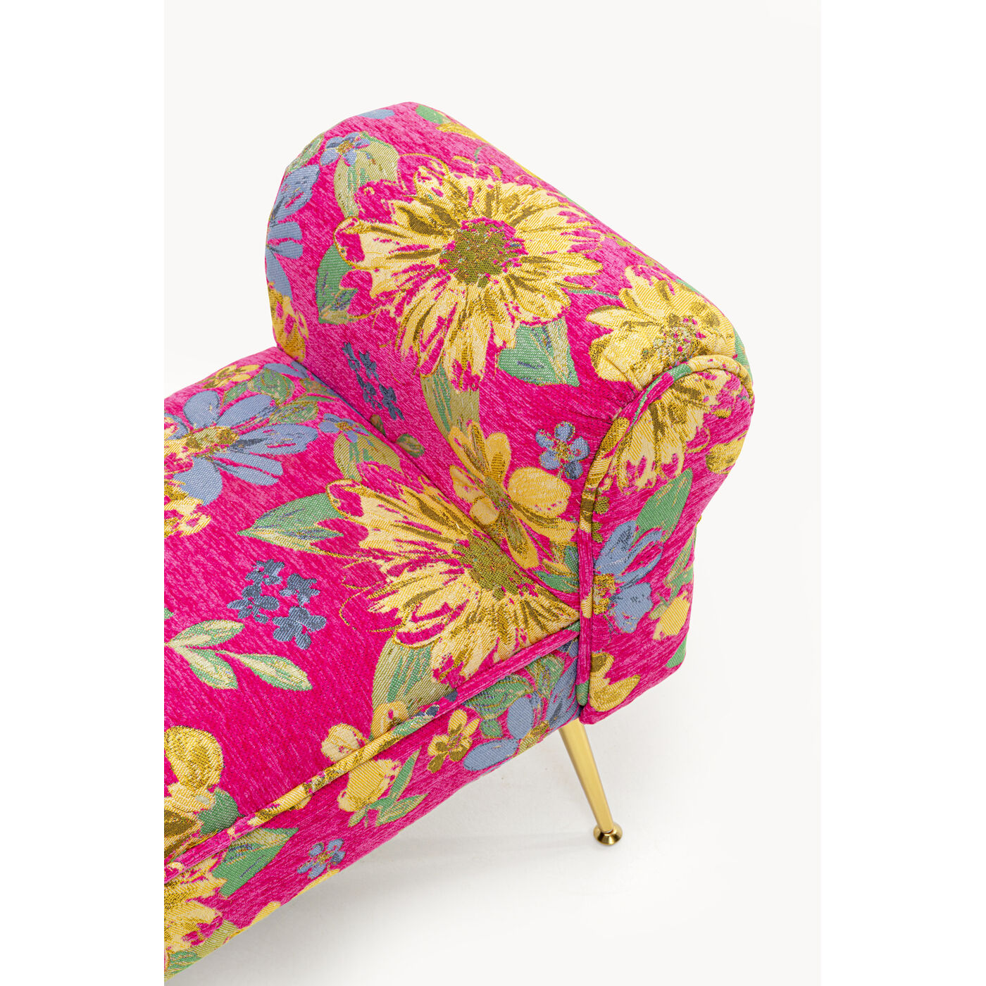 Скамья Wing Flower Fever Pink 100cm KARE 71153