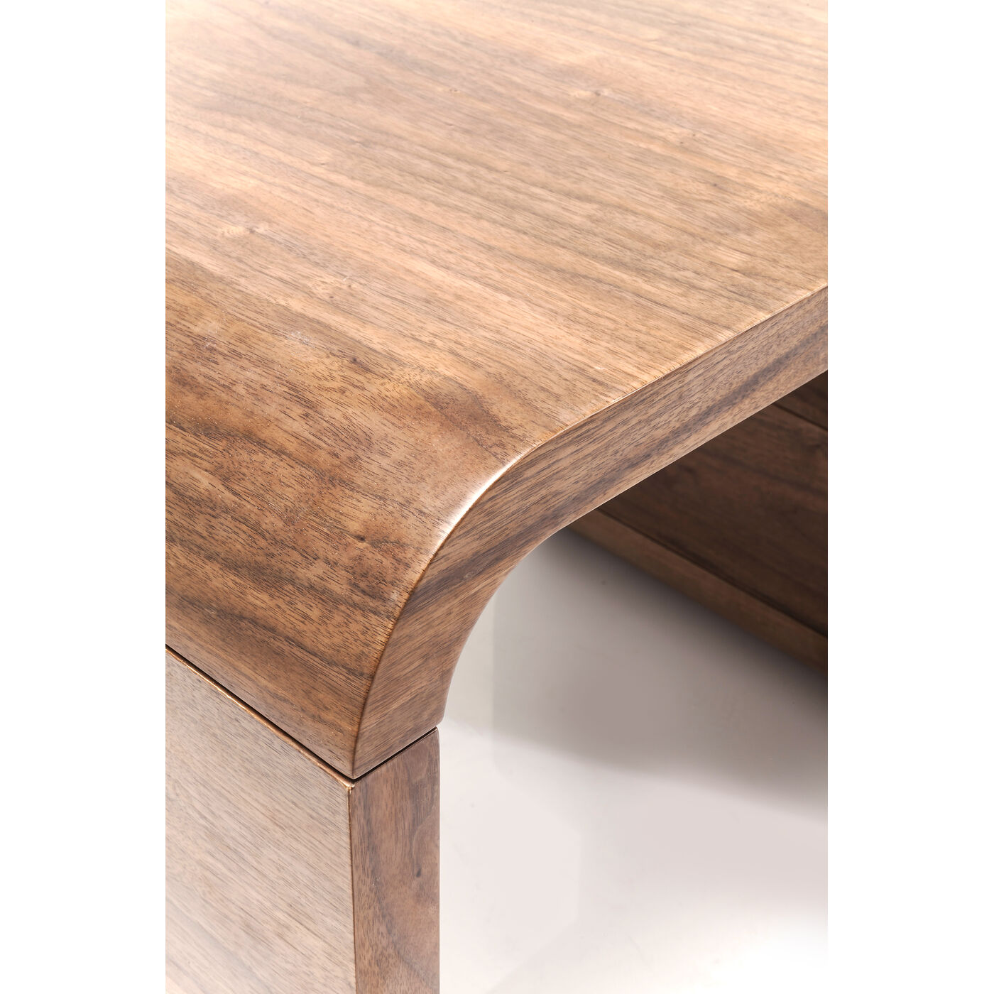 Стол письменный Soft Snake Walnut 150x70 см KARE 82993