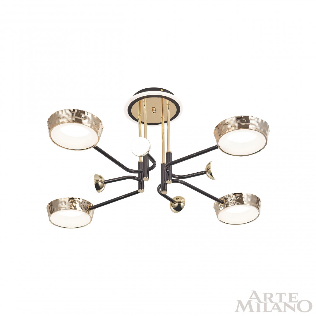 Люстра светодиодная 273210/8 BK/GD Arte Milano