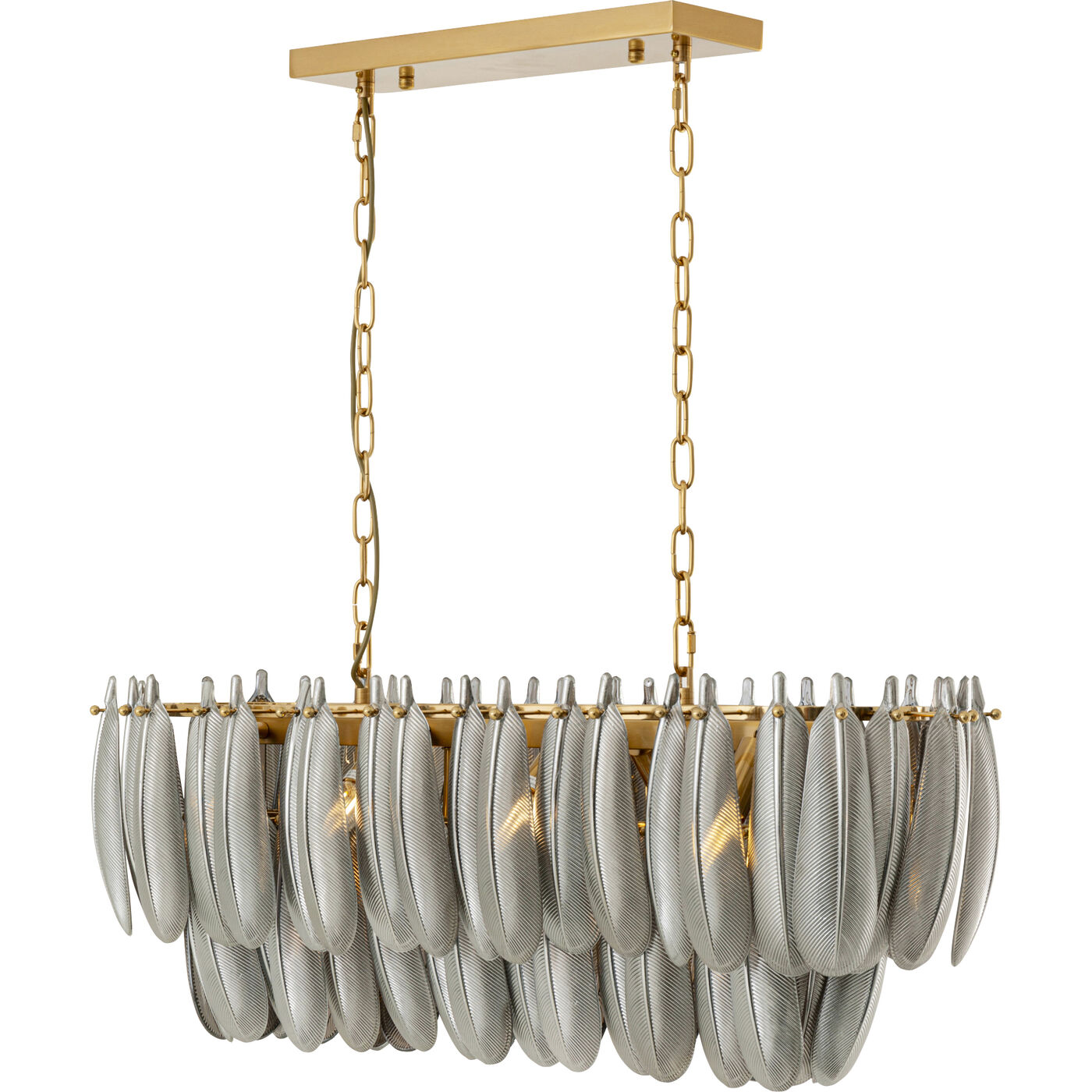 Светильник подвесной Feather Glow 95cm KARE 58059