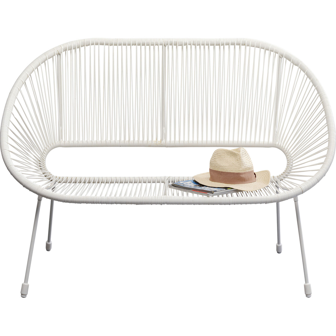 Скамья Acapulco White KARE 87926
