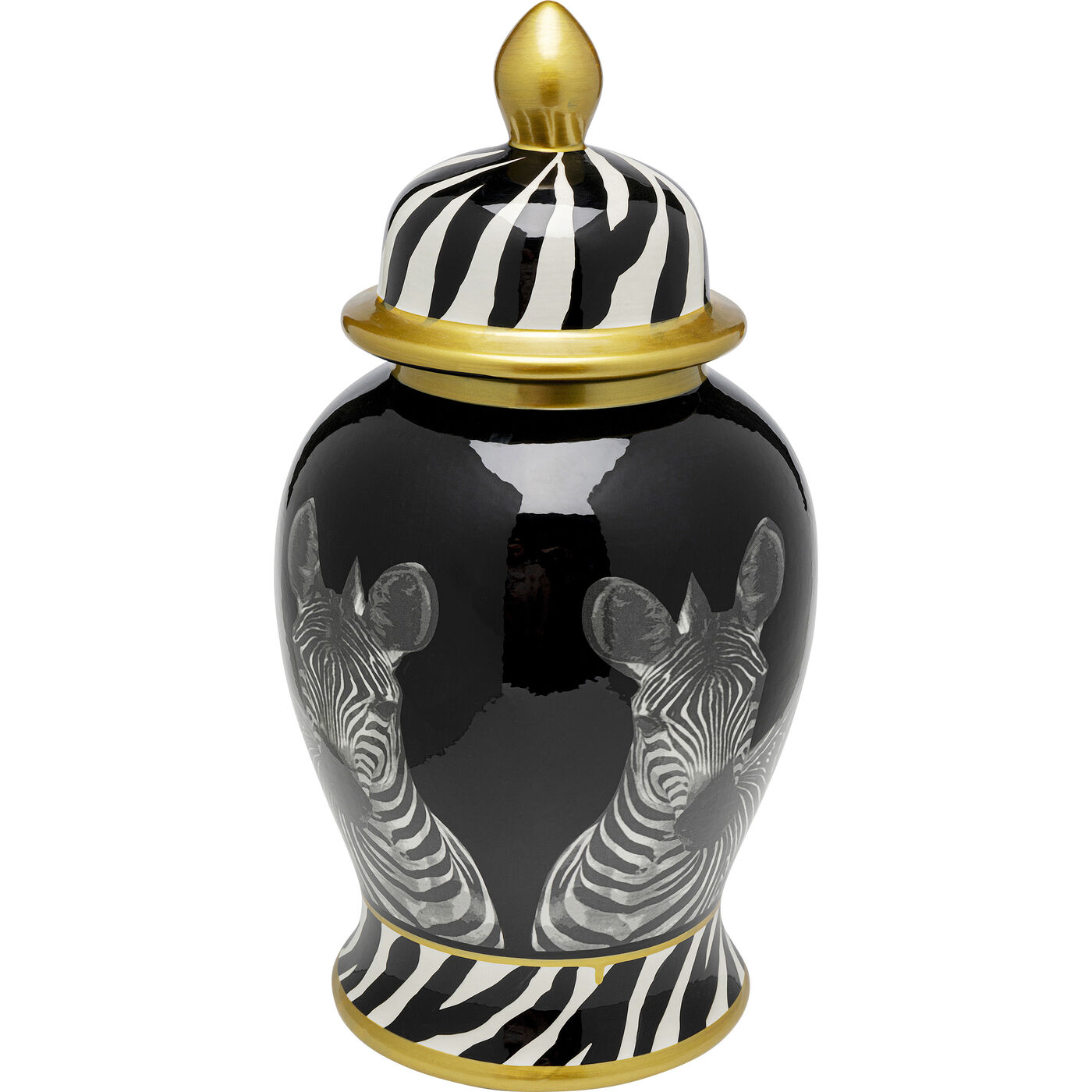 Ваза Zebra Face 46 см KARE 56124