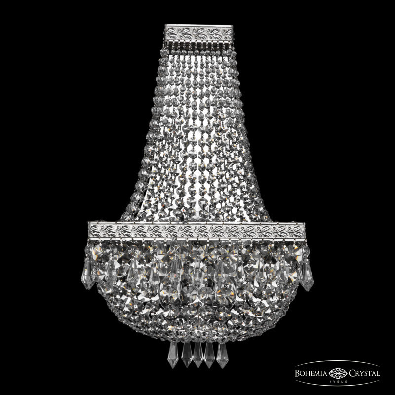 Бра Bohemia Ivele Crystal 19272B/H2/25IV Ni