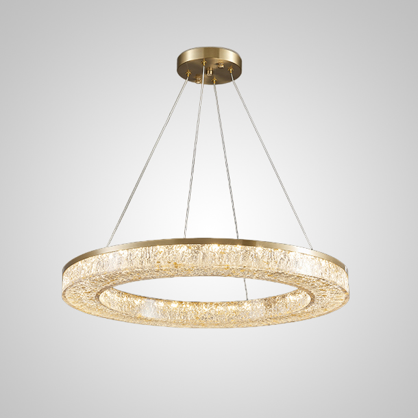 Кольцевая люстра OLAGUS ONE B D80 Brass by ImperiumLoft