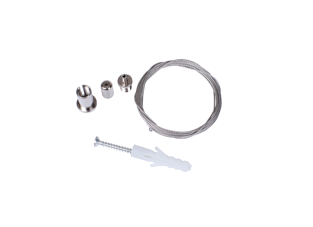 Универсальныйомплектреплений и трос для подвесного монтажа Donolux Fixing kit