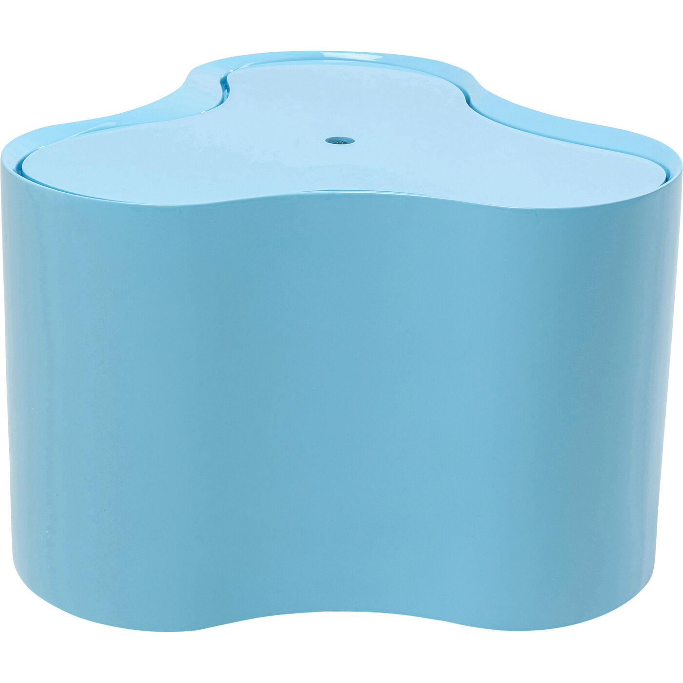 Стол приставной KARE x Karim Rashid Lotus Light Blue 35cm KARE 70881