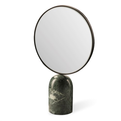 Зеркало Pols Potten Round marble green