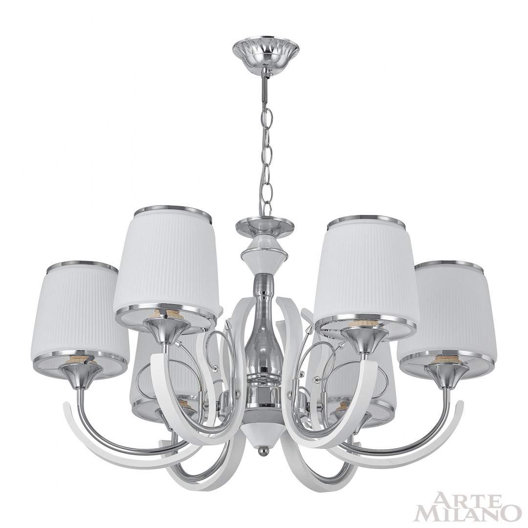 Люстра подвесная с плафонами 309247/6 Wh/Ni Arte Milano