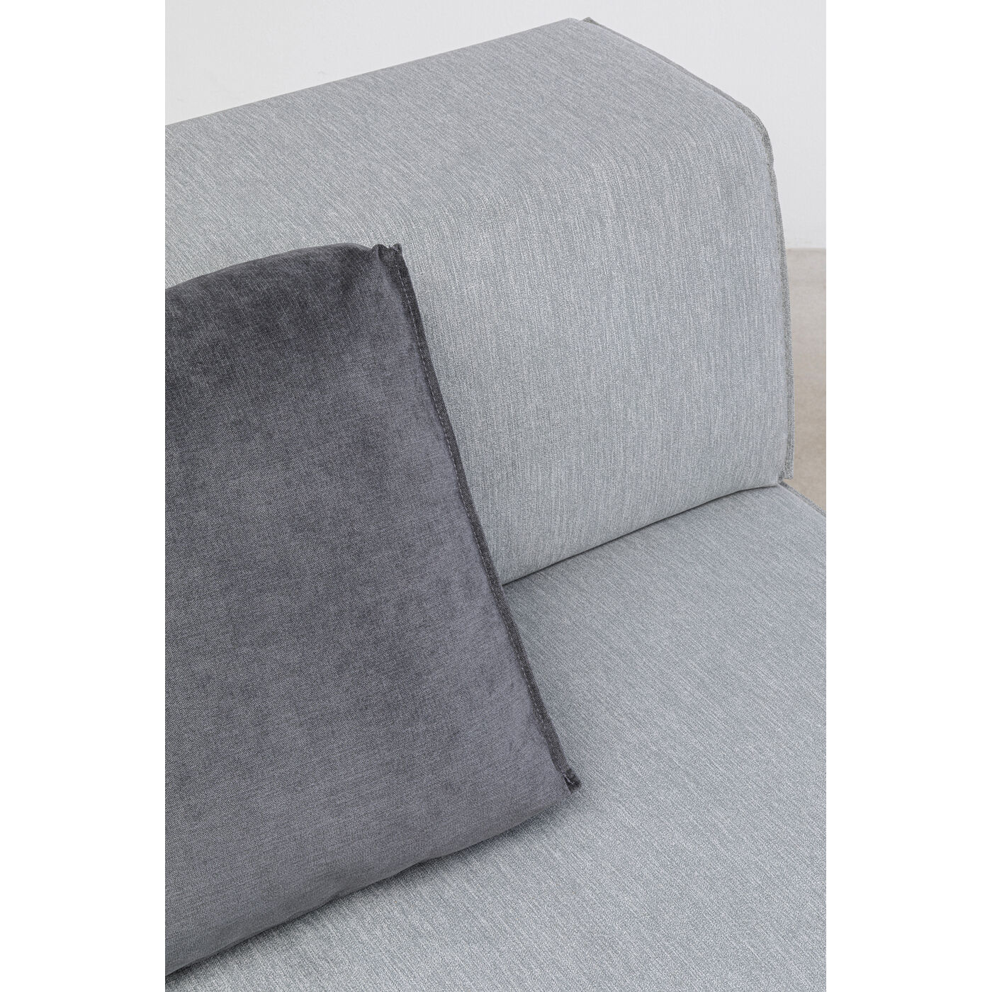 Оттоманка правостороняя Semi Infinity Elements Grey Right KARE 82399