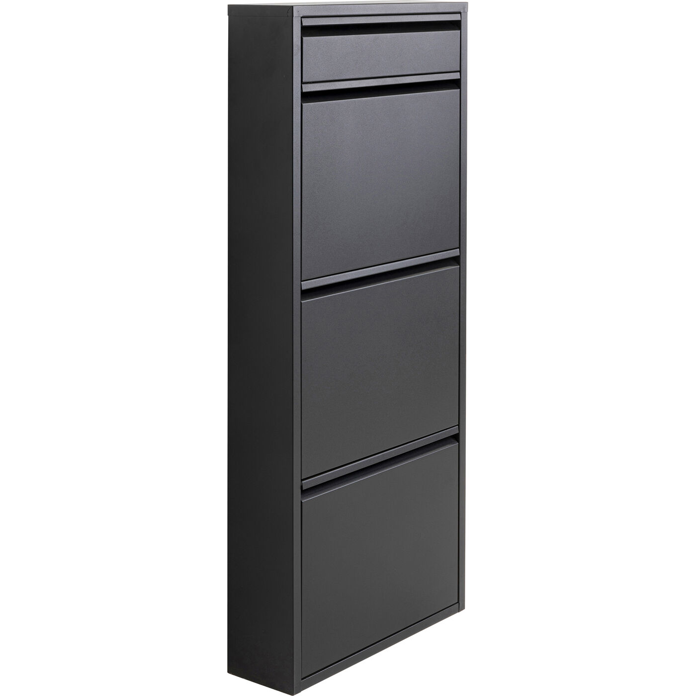 Обувница Caruso 3 Plus 1 Black (MO) KARE 70636