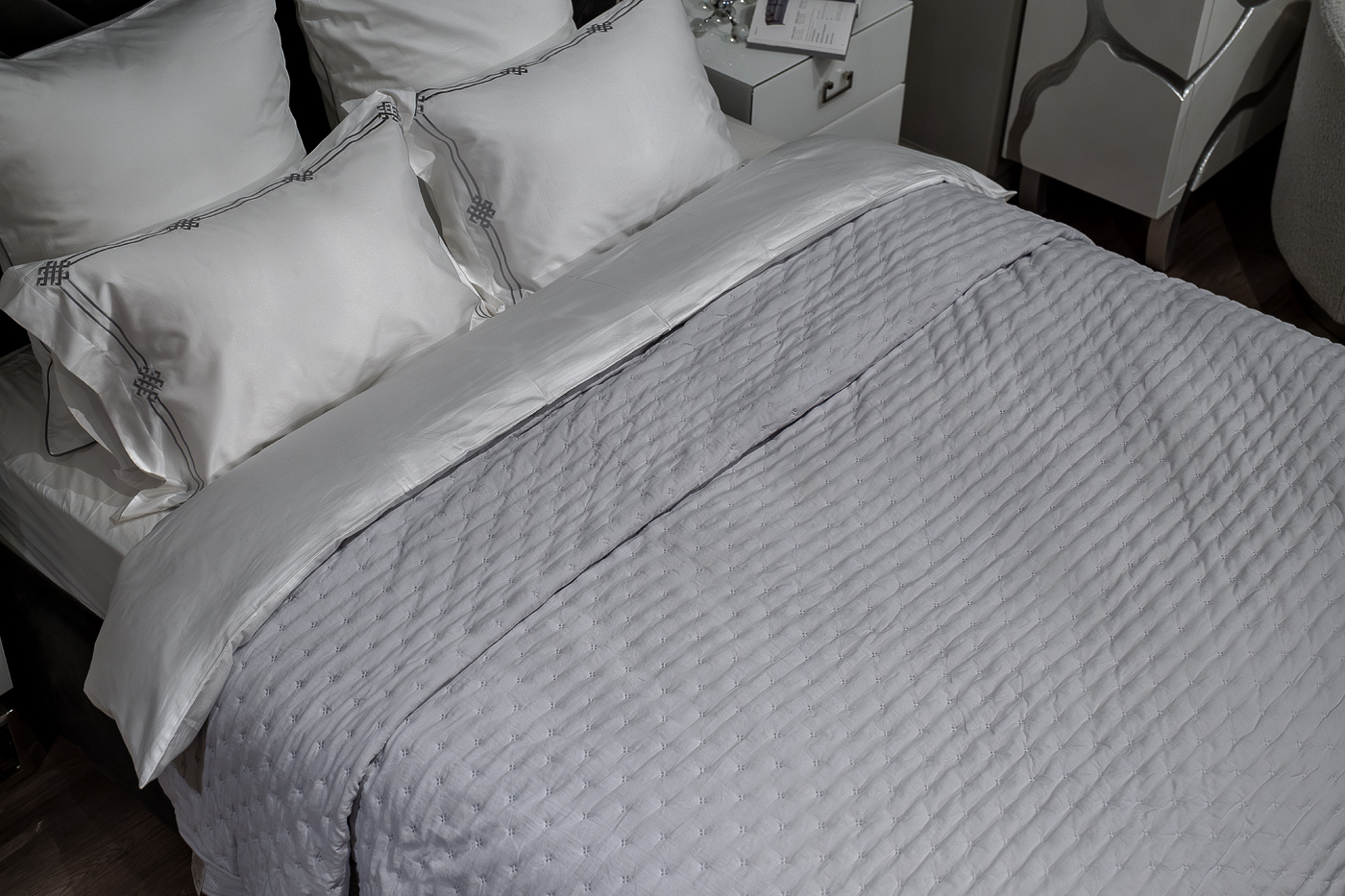 Покрывало Астро серое Garda Decor 177HON-22260