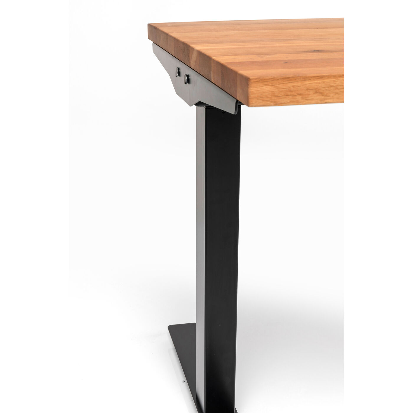 Стол письменный Office Jackie Oak Black 200x100 см KARE 85618