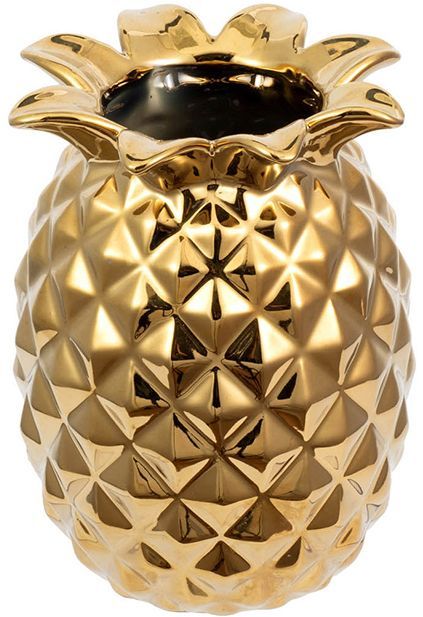 Ваза Ананас Glasar 1743-GOLD