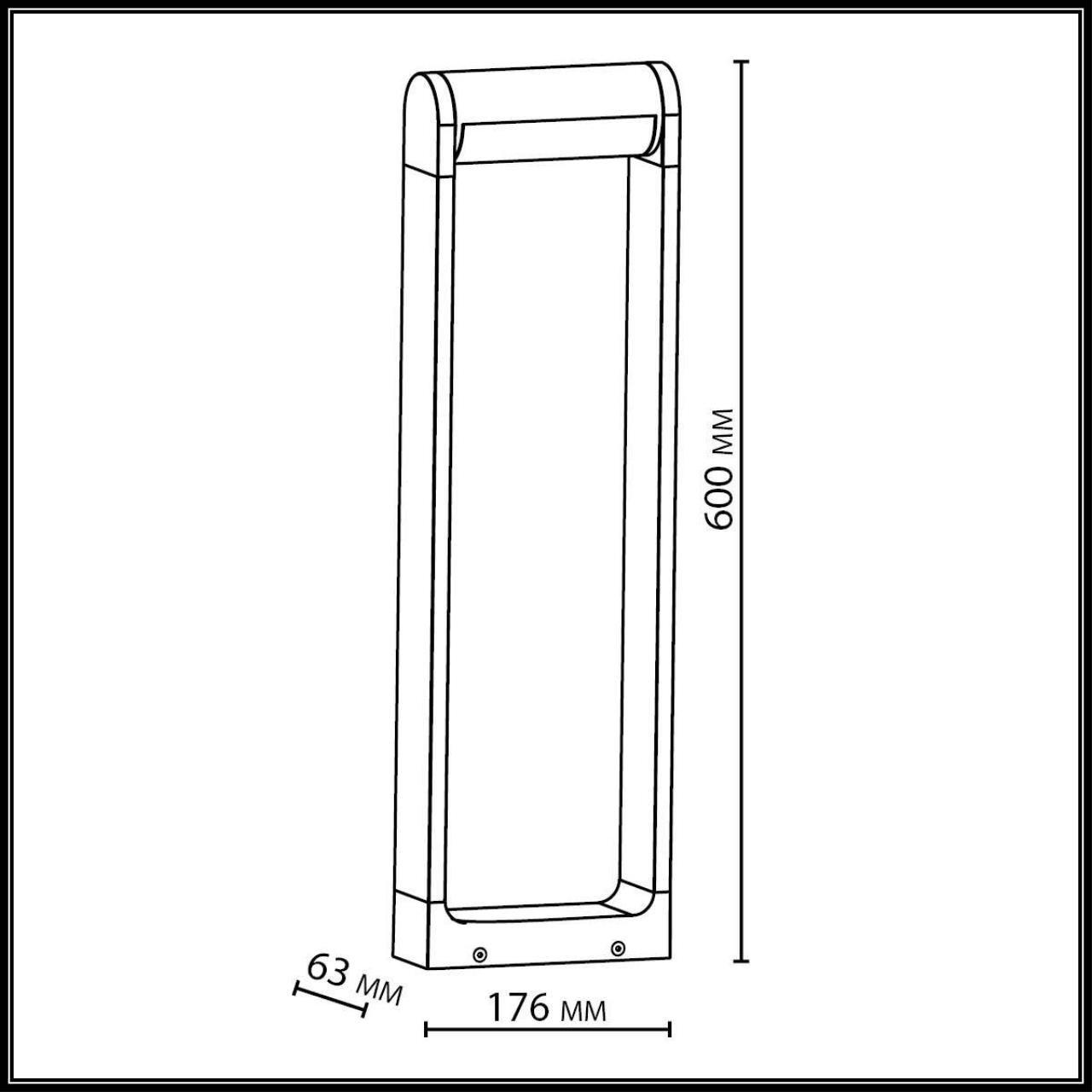 Ландшафтный светильник Odeon Light 7118/12GL