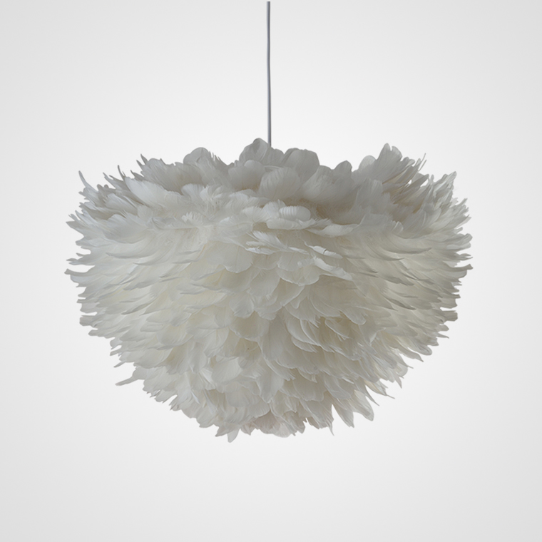 Люстра FEATHERS D70 White by ImperiumLoft