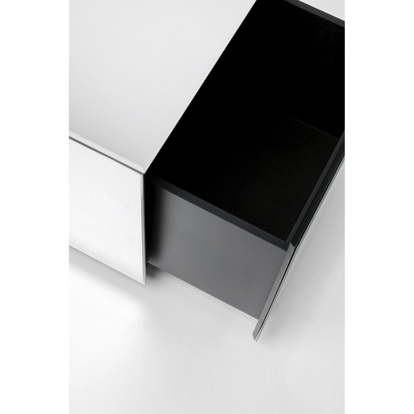 Стол приставной Luxy Drawer 45x45cm KARE 70750