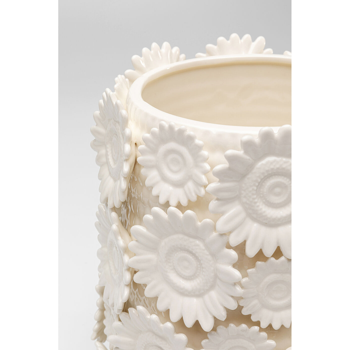Ваза Sunflowers White 30cm KARE 56563