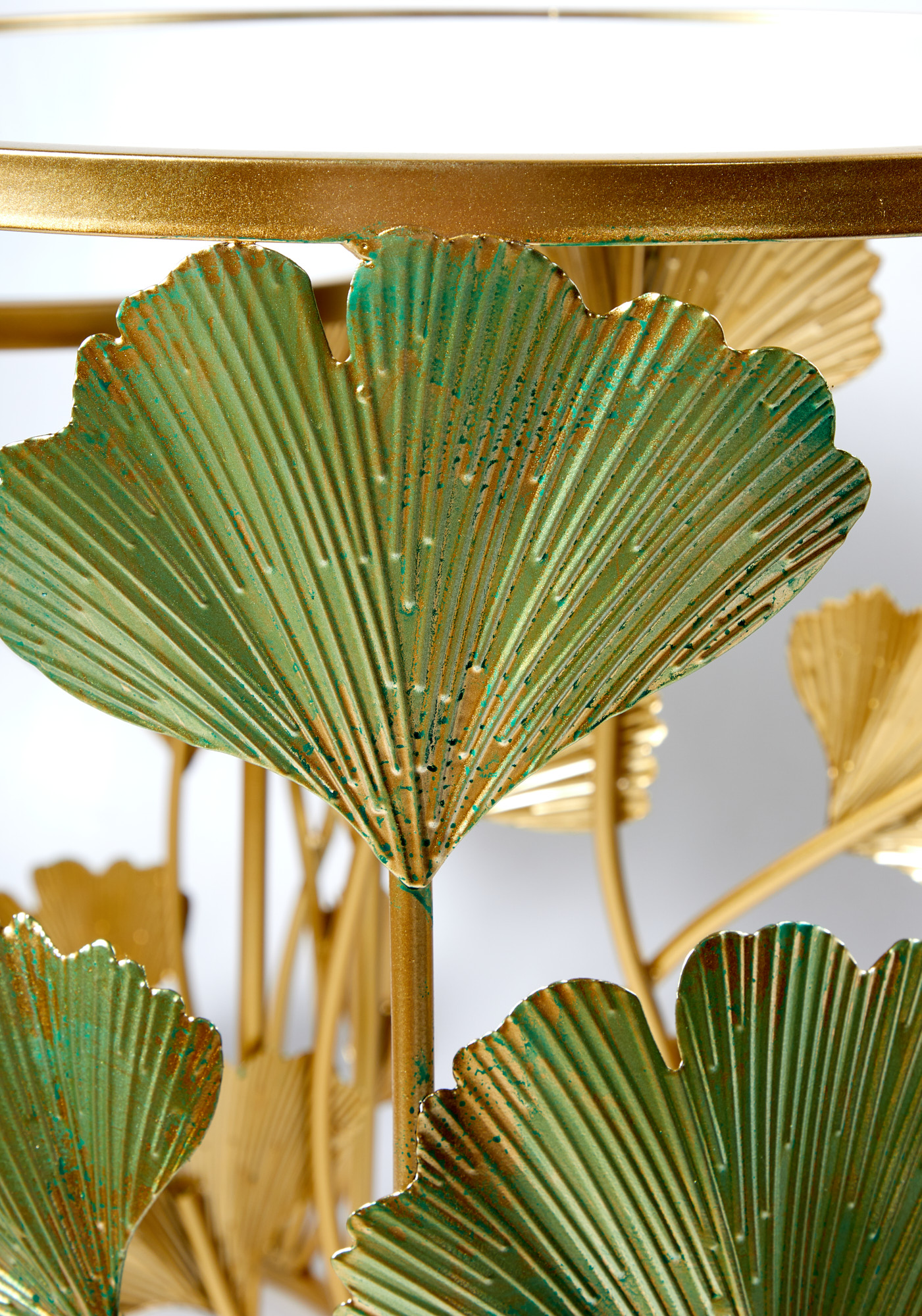 Столики интерьерные Листья, набор Glasar 54-269/268